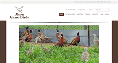 Desktop Screenshot of gamebirds.com.au